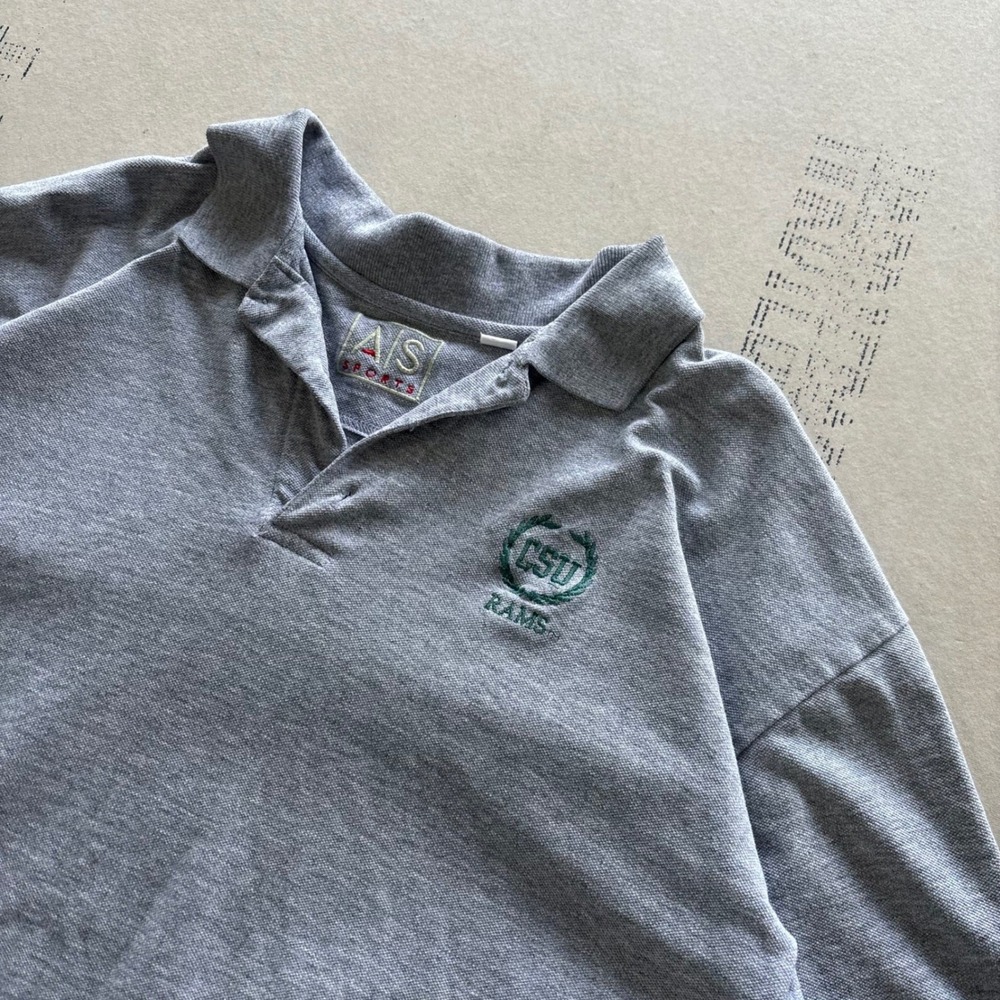 Y2K CSU Rams T-shirt Polo